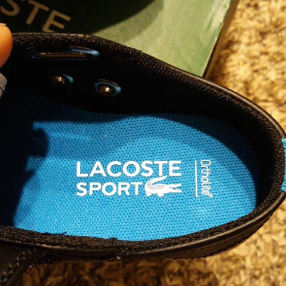 #590 Lacoste Toddler Boys Marcel LRC Fashion sneakers - Picture 7 of 8